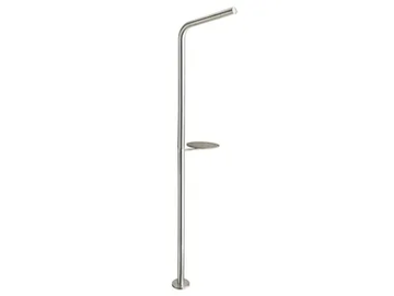 SX CRISX506 - Floor standing stainless steel shower panel by CRISTINA Rubinetterie - view 2
